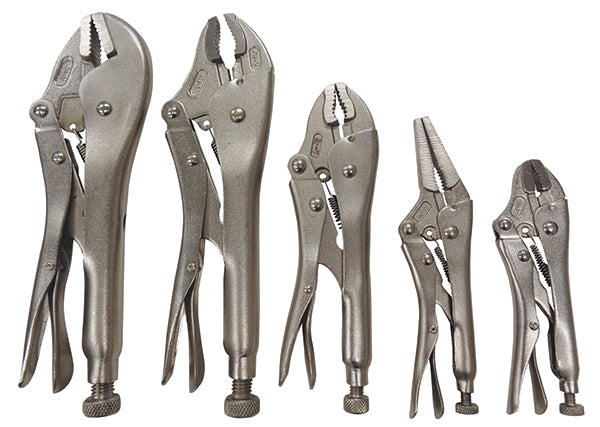 5 Pc. Locking Pliers Set | 15001 ATD Tools