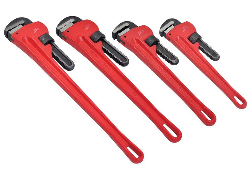 4 Pc. Heavy-Duty Pipe Wrench Set | 625 ATD Tools