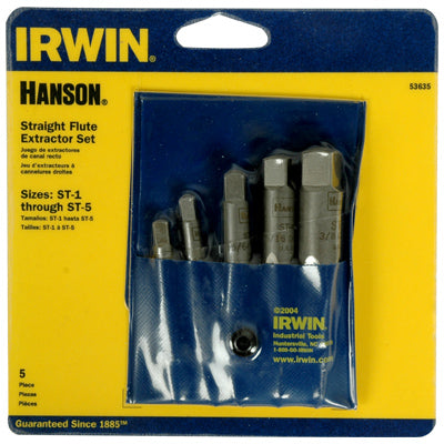 Straight Screw Extractore Set