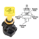 Push-Pull Parking/Emergency Brake Valve, 35Â± 10 PSI | Haldex KN20021