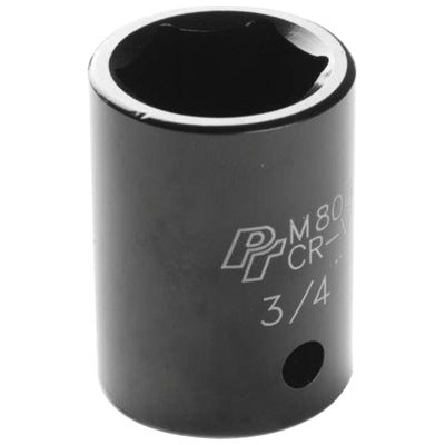 1/2" Drive 3/4" 6 Point Impact Socket | M806 Performance Tool