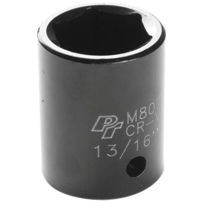 1/2" Drive 13/16" 6 Point Impact Socket | M807 Performance Tool