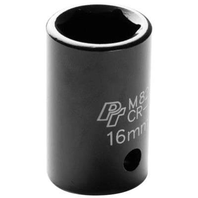 1/2" Drive 16mm 6 Point Impact Socket | M826 Performance Tool