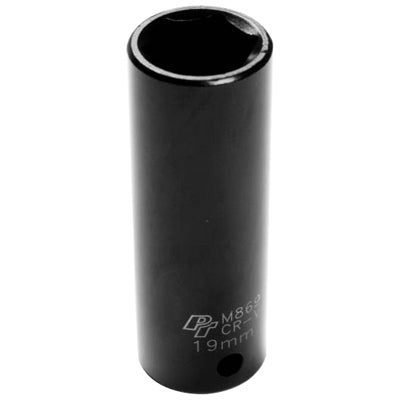 1/2" Drive 19mm 6 Point Deep Impact Socket | M869 Performance Tool