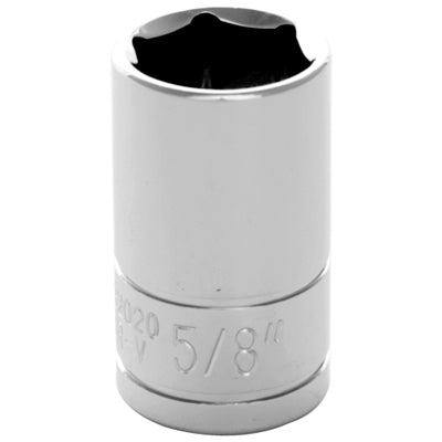 1/2" Drive 5/8" 6-Point Standard Socket | W32020 Performance Tool