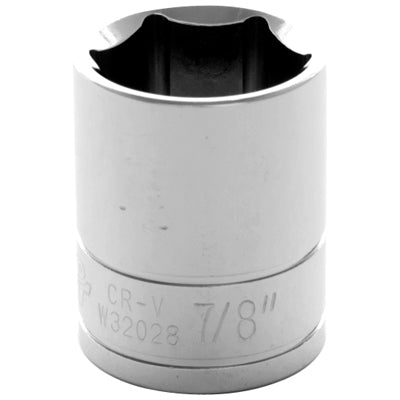 1/2" Drive 7/8" 6-Point Standard Socket | W32028 Performance Tool