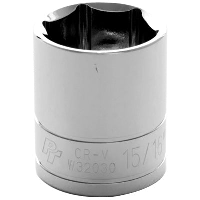 1/2" Drive 15/16" 6-Point Standard Socket | W32030 Performance Tool