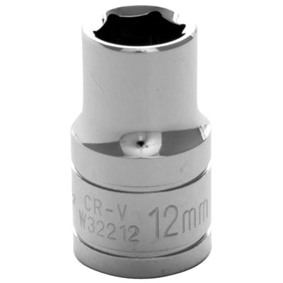 1/2" Drive 12mm 6-Point Standard Socket | W32212 Performance Tool