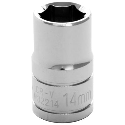 1/2" Drive 14mm 6-Point Standard Socket | W32214 Performance Tool