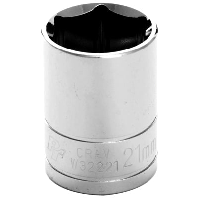 1/2" Drive 21mm 6-Point Standard Socket | W32221 Performance Tool