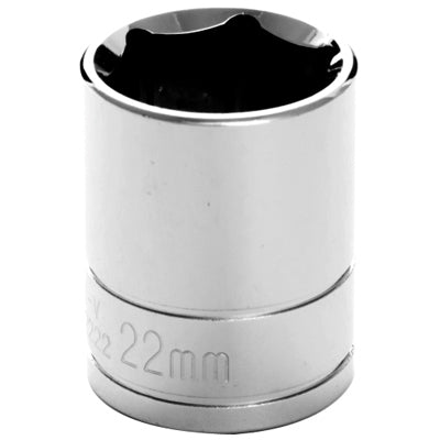 1/2" Drive 22mm 6-Point Standard Socket | W32222 Performance Tool