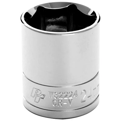 1/2" Drive 24mm 6-Point Standard Socket  | W32224 Performance Tool