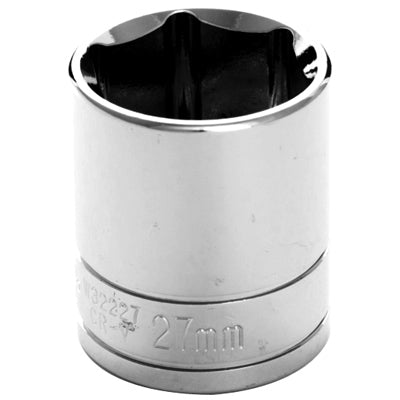 1/2" Drive 27mm 6-Point Standard Socket | W32227 Performance Tool