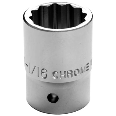 3/4" Drive 1-1/16" 12 Point Standard Socket | W34534 Performance Tool