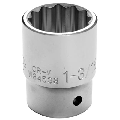 3/4" Drive 1-3/16" 12 Point Standard Socket | W34538 Performance Tool