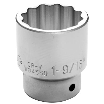 3/4" Drive 1-9/16" 12 Point Standard Socket | W34550