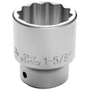 3/4" Drive 1-5/8" 12 Point Standard Socket | W34552 Performance Tool
