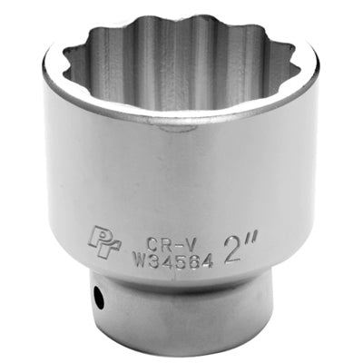 3/4" Drive 2" 12 Point Standard Socket | W34564 Performance Tool