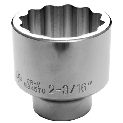 3/4" Drive 12 Point Standard Socket 2-3/16 in. | W34570 Performance Tool