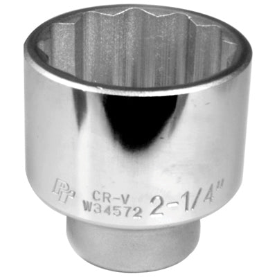 3/4" Drive 2-1/4" 12 Point Standard Socket | W34572 Performance Tool