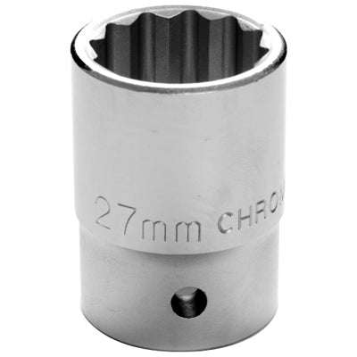 3/4" Drive 27MM 12 Point Standard Socket | W34827 Performance Tool