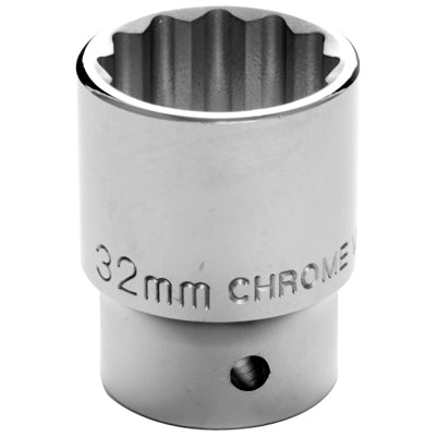 3/4" Drive 32MM 12 Point Standard Socket | W34832 Performance Tool