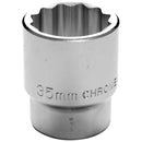 3/4 in. Drive 12 Point Standard Socket 35MM | W34835 Performance Tool