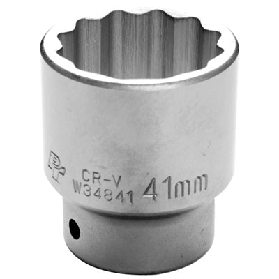 3/4 in. Drive 12 Point Standard Socket 41MM | W34841 Performance Tool