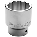 3/4 in. Drive 12 Point Standard Socket 42MM | W34842 Performance Tool