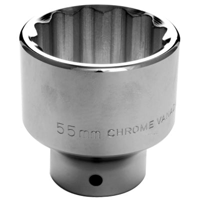 3/4 in. Drive 12 Point Standard Socket 55MM | W34855 Performance Tool