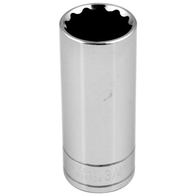 3/8" Drive 3/4" 12 Point Deep Socket | W38624 Performance Tool