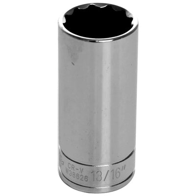 3/8" Drive 13/16" 12 Point Deep Socket | W38626 Performance Tool