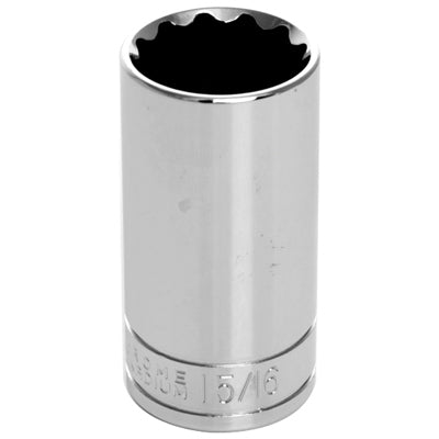 3/8" Drive 15/16" 12 Point Deep Socket | W38630 Performance Tool