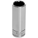 3/8" Drive 17MM 12 Point Deep Socket | W38717
