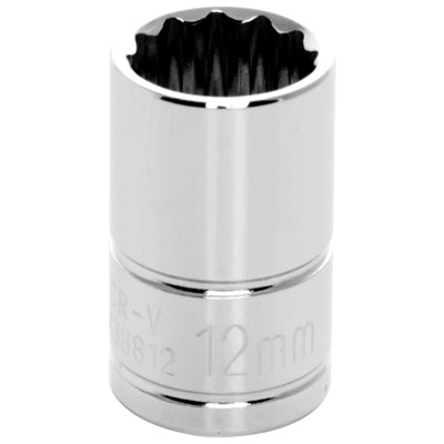 3/8" Drive 12MM 12 Point Standard Socket | W38812 Performance Tool