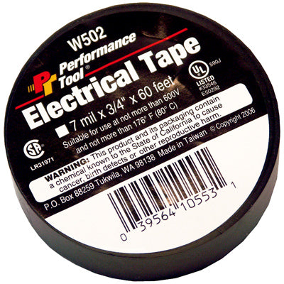 3/4" x 60' Electrical Tape | W502 Performance Tool